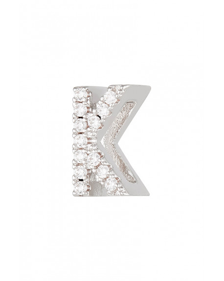 Lettre K avec zirconium