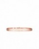 Bracelet à message "ALL YOU NEED IS LOVE, YOU'RE ALL I NEED" en Laiton rosé